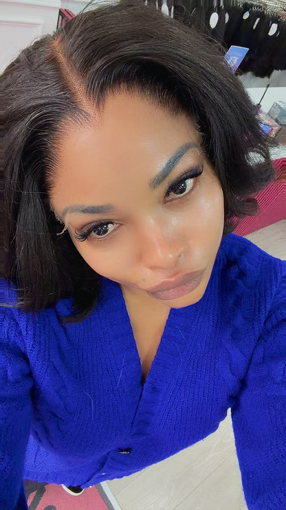 10” Rohina pre-made unit (Yaki M Hairline) 6x6HD lace