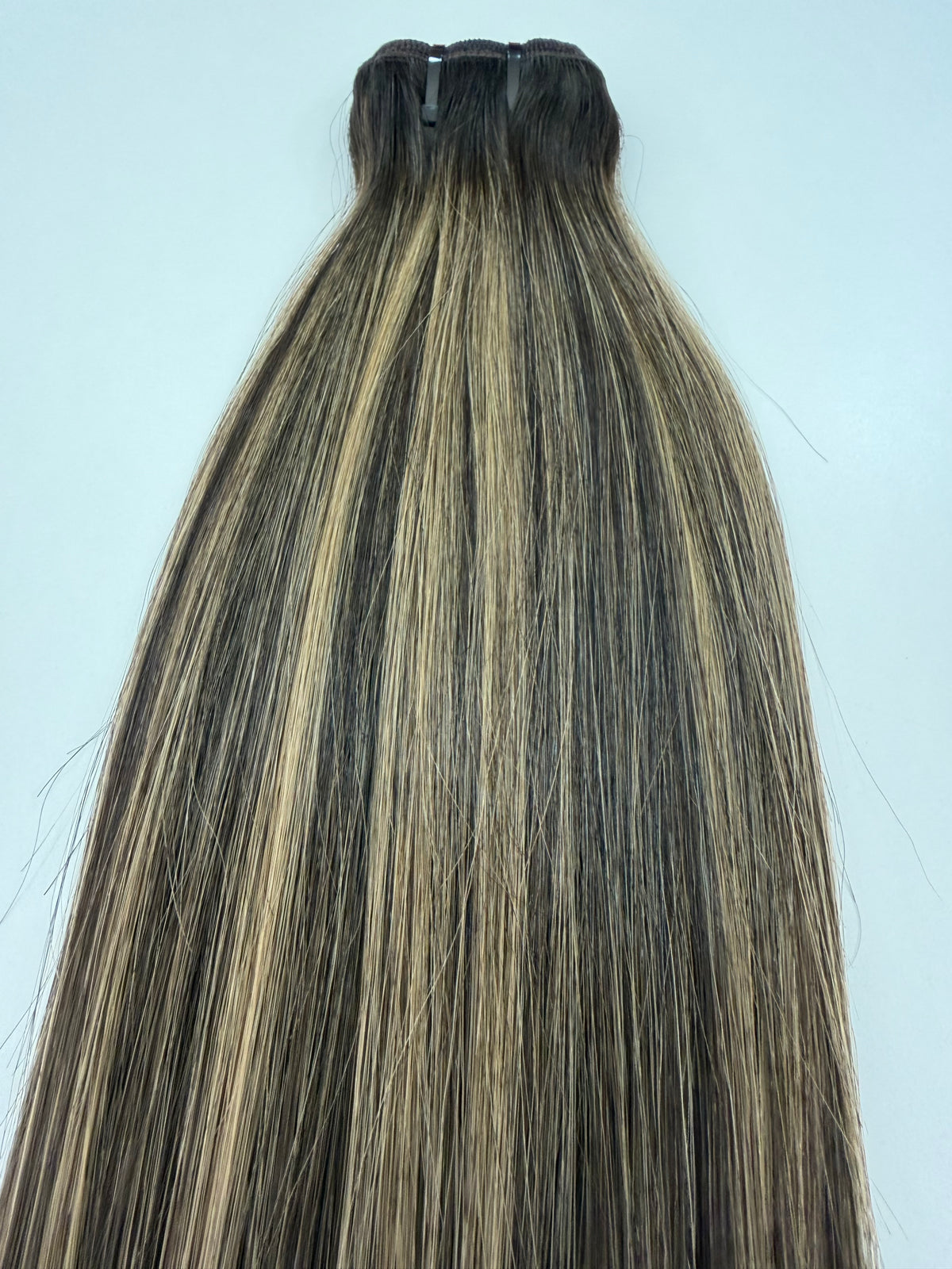 Dark brown &  Blonde highlight (100 grams per bundle)