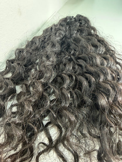 Vietnamese Raw Loose  Deep Curly  (100 grams per bundle)