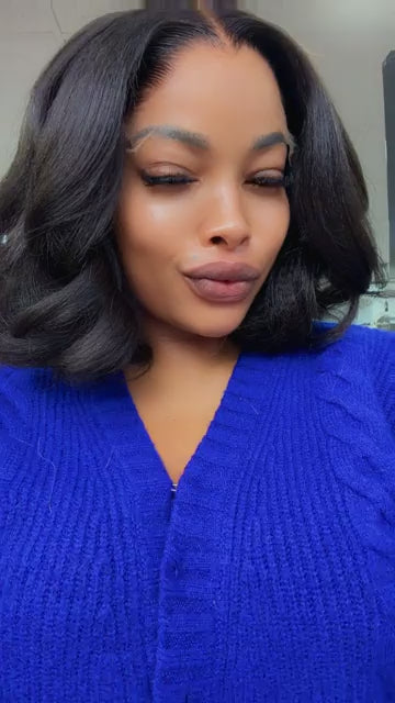10” Rohina pre-made unit (Yaki M Hairline) 6x6HD lace
