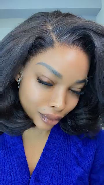 The Rohina pre-made unit (Yaki 4C Hairline) 13x4HD lace